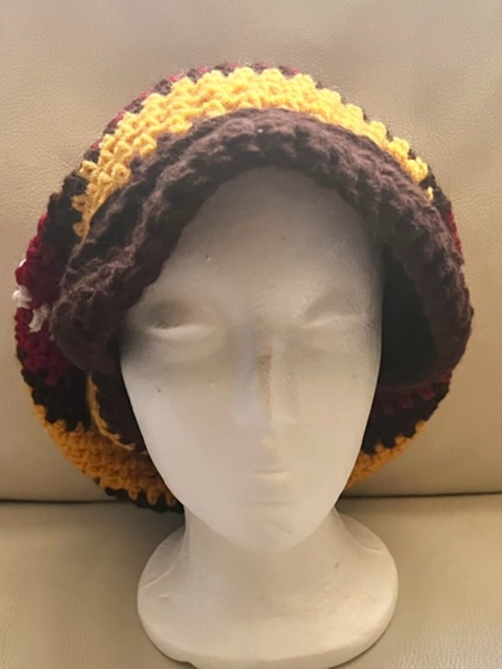 Handmade extra slouchy unisex beanie
